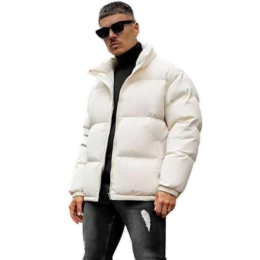 Casual Stand Collar Winter Jacket