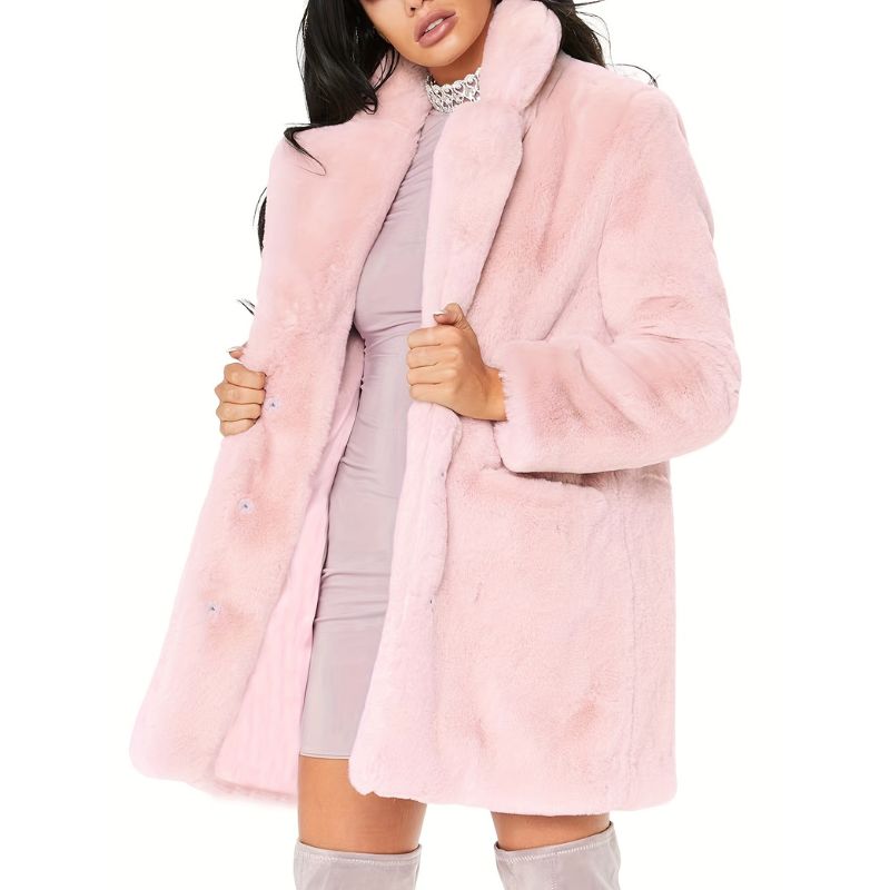 Faux Fur Winter Coat